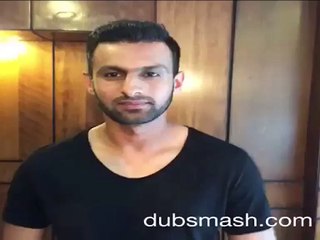 Shoaib Malik, Amir Khan dubsmash 'Bajrangi Bhaijaan' dialogue