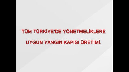 Yangın Kapısı İmalatı - 0850 840 77 49
