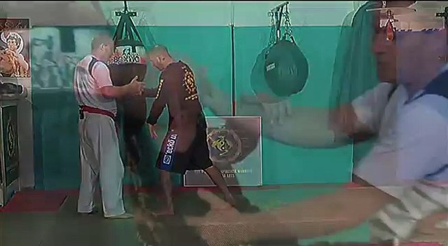 Pressure Point Martial Arts Chin Nerve Technique. For Use in Street Fights, Self Defense Or Kung Fu