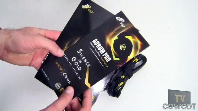 [Cowcot TV] Présentation Alimentation FSP Aurum Pro 1200 watts