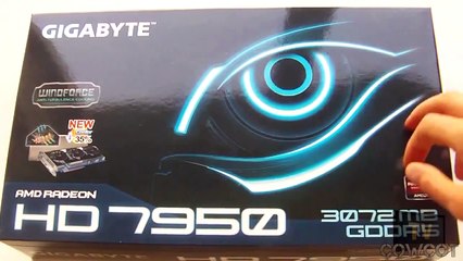 [Cowcot TV] Présentation CG Gigabyte HD7950 OC Windforce 3X