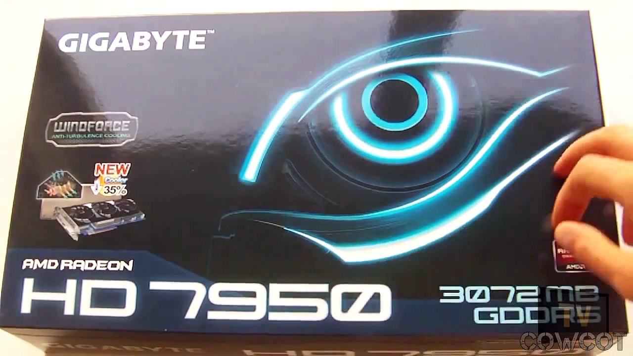 [Cowcot TV] Présentation CG Gigabyte HD7950 OC Windforce 3X