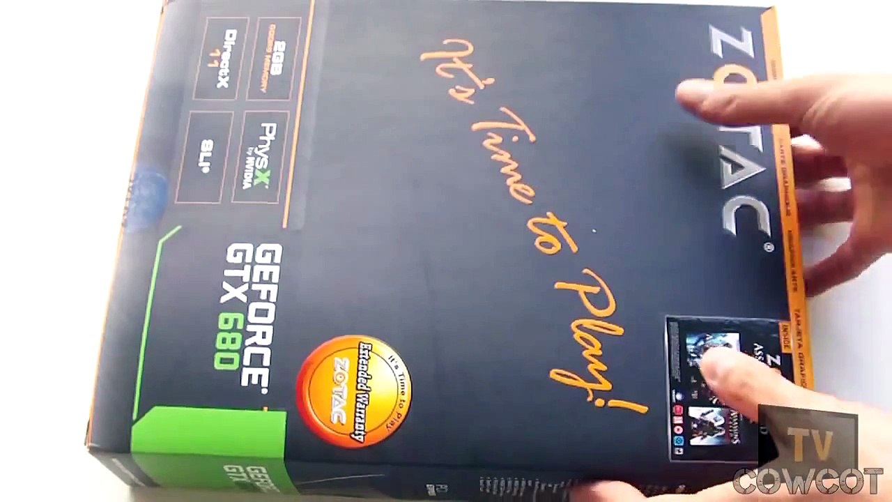 [Cowcot TV] Présentation Carte Graphique GTX 680 Zotac