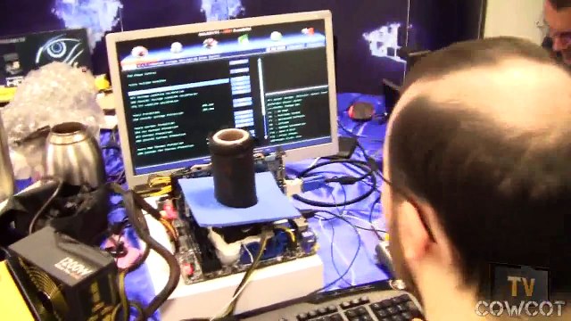 [Cowcot TV] OC chez Gigabyte 3770K @ 6.6 GHz