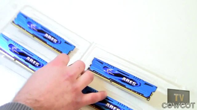 [Cowcot TV] Présentation RAM G.Skill ARES 4 x 4 Go 2133 MHz CL9