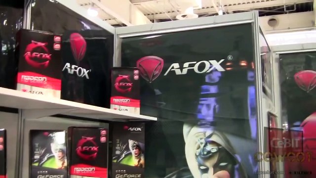 [Cowcot TV] CeBIT 2012 : Le Stand AFOX