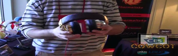 [Cowcot TV] CES 2012 : Les casques Thermaltake Signature