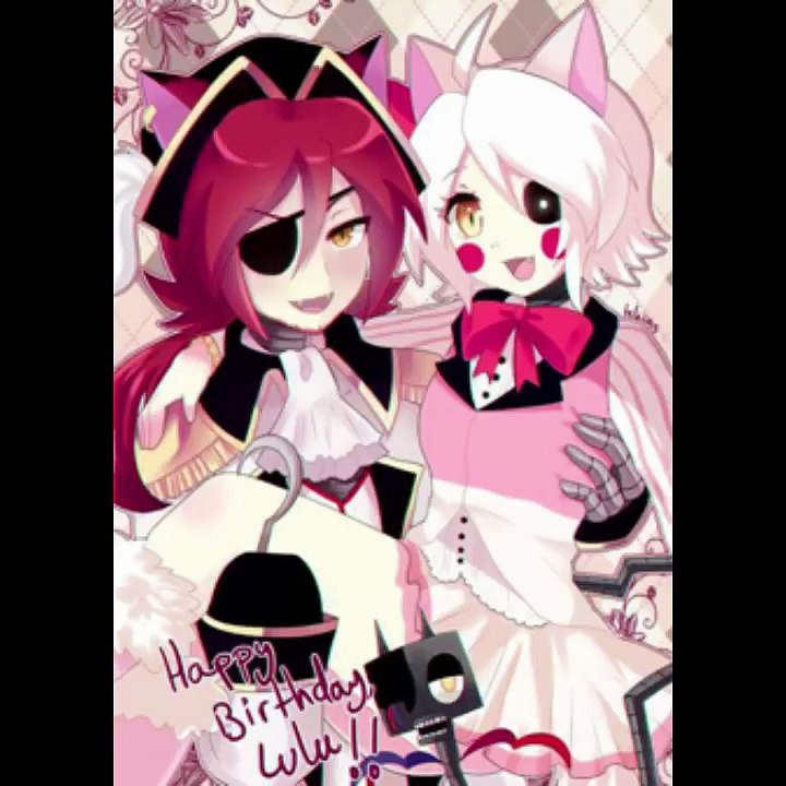 Mangle x foxy fnaf :3