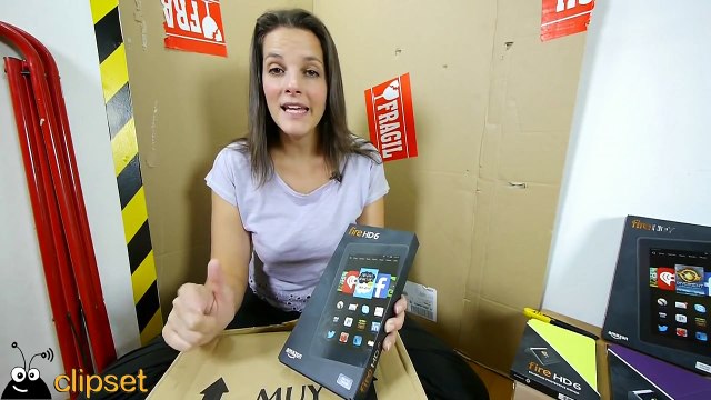 Amazon Kindle Fire HD 6 y HD 7 unboxing
