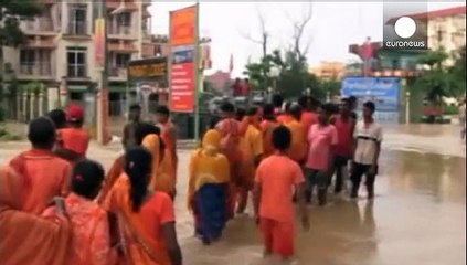 India orientale e Myanmar devastati dalle inondazioni