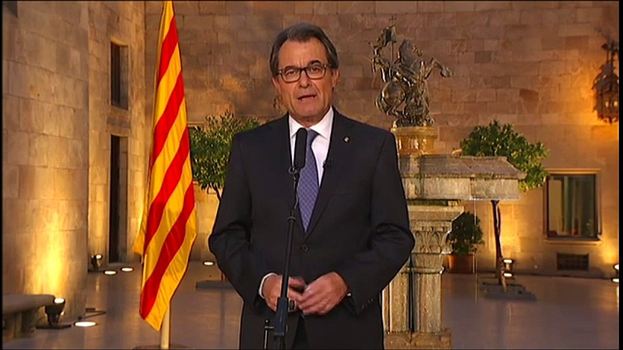 El President Artur Mas convoca els catalans pel 27 S, by Ona Quim Pedret