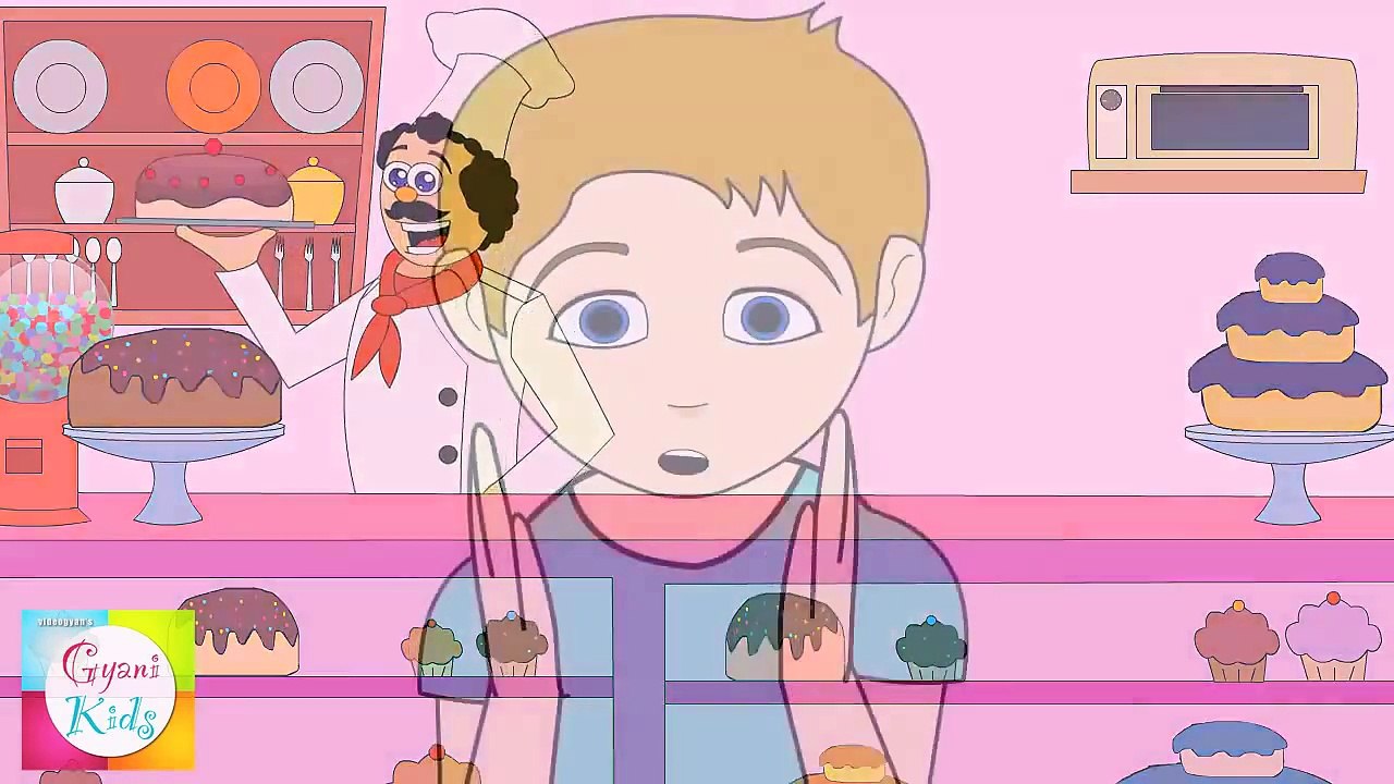 Pat a cake Nursery Rhyme | Cartoon Animation Songs For Children