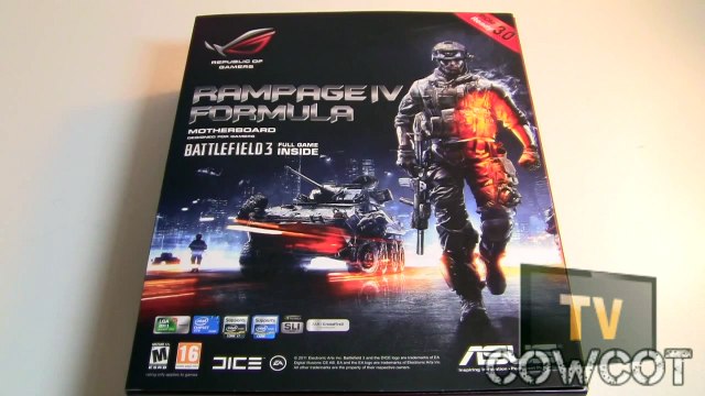 [Cowcot TV] Présentation CM Asus X79 Rampage IV Formula