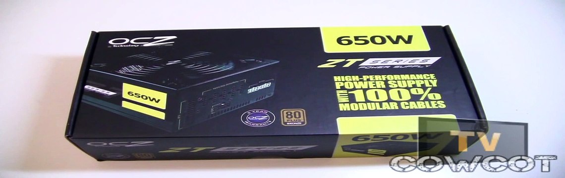 [Cowcot TV] Présentation Alimentation OCZ ZT-Series 650