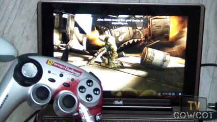 [Cowcot TV] Jouer en Tegra 2 : Shadowgun et les manettes