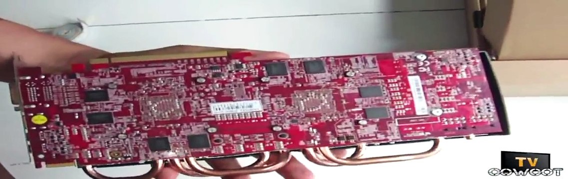 [Cowcot TV] Déballage CG Vertex 3D HD 6870 X2