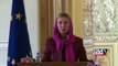 EU foreign policy chief Mogherini in Iran