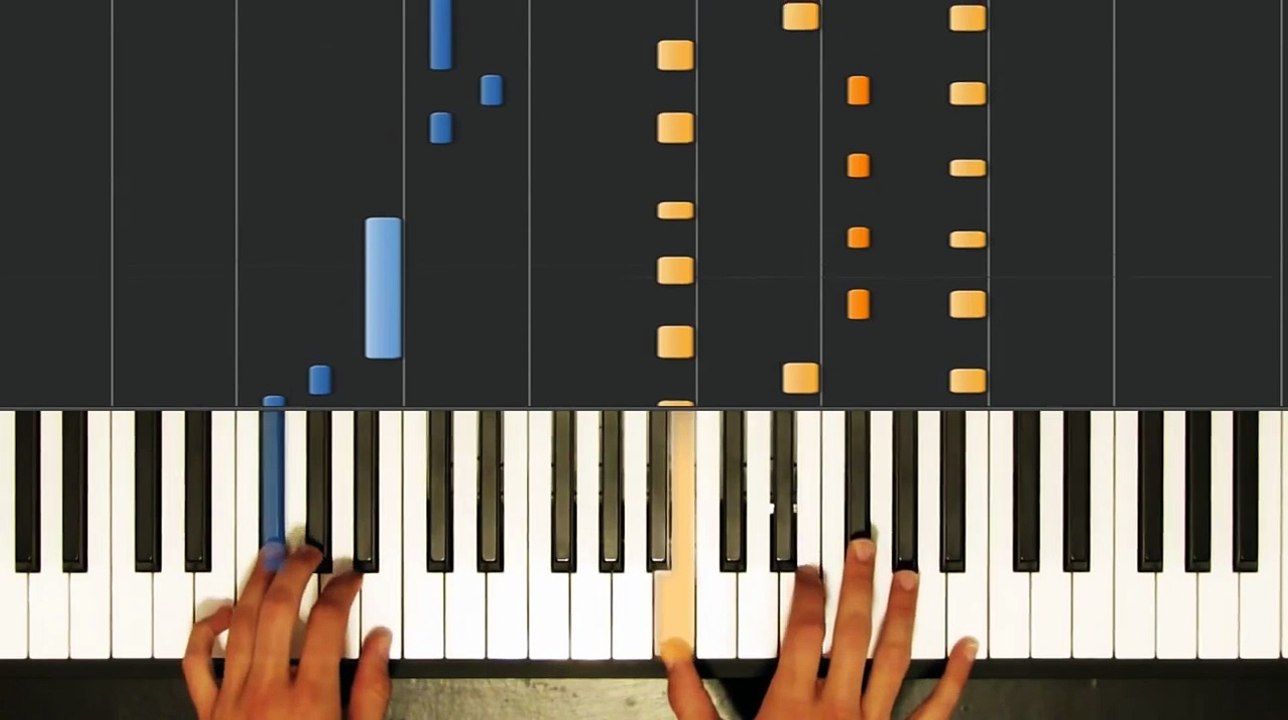 How to Play "Don't Stop Believing" by Journey with Synthesia & HDpiano - Piano Tutorial