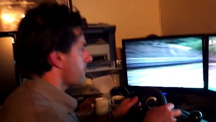 Shift Tri-Ecrans filmé par ICONIA TAB, Stargate au volant