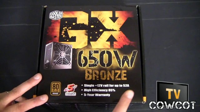 [Cowcot TV] Déballage Alimentation CM GX 650 Bronze