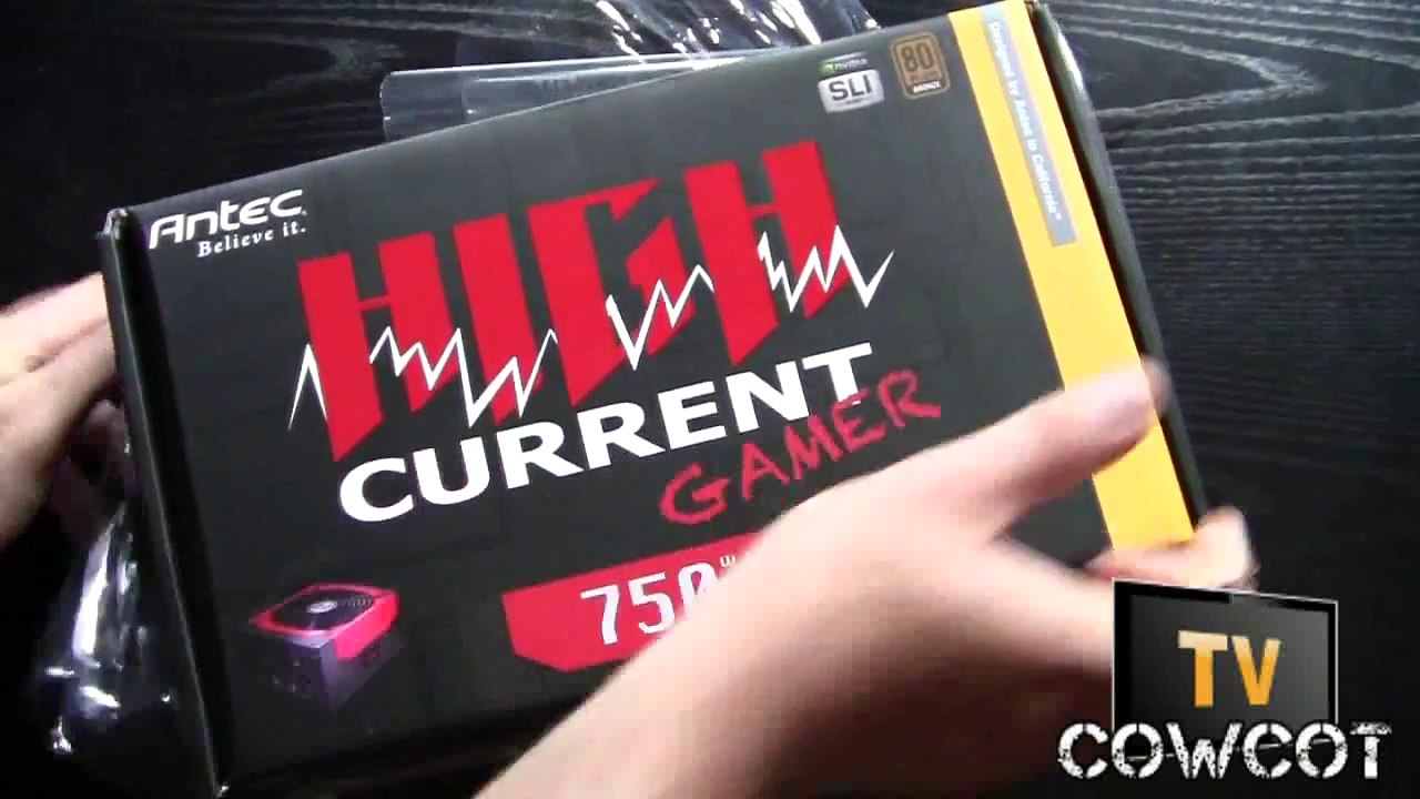 [Cowcot TV] Déballage Alimentation ANTEC HCG 750