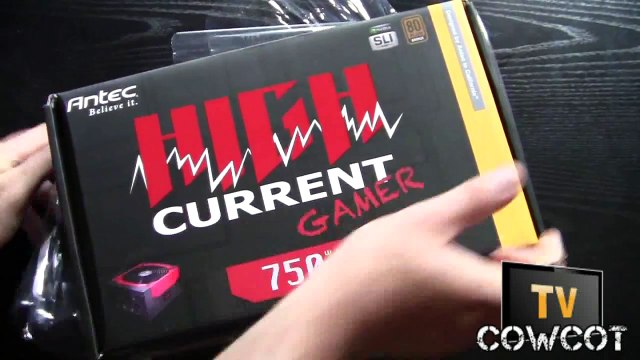 [Cowcot TV] Déballage Alimentation ANTEC HCG 750
