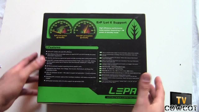 [Cowcot TV] Déballage Alimentation LEPA W600