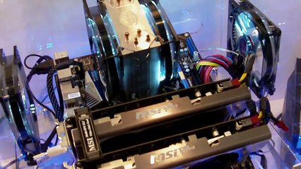 [Cowcot TV] CM MSI P67A-GD80 avec deux 560 Ti en SLI