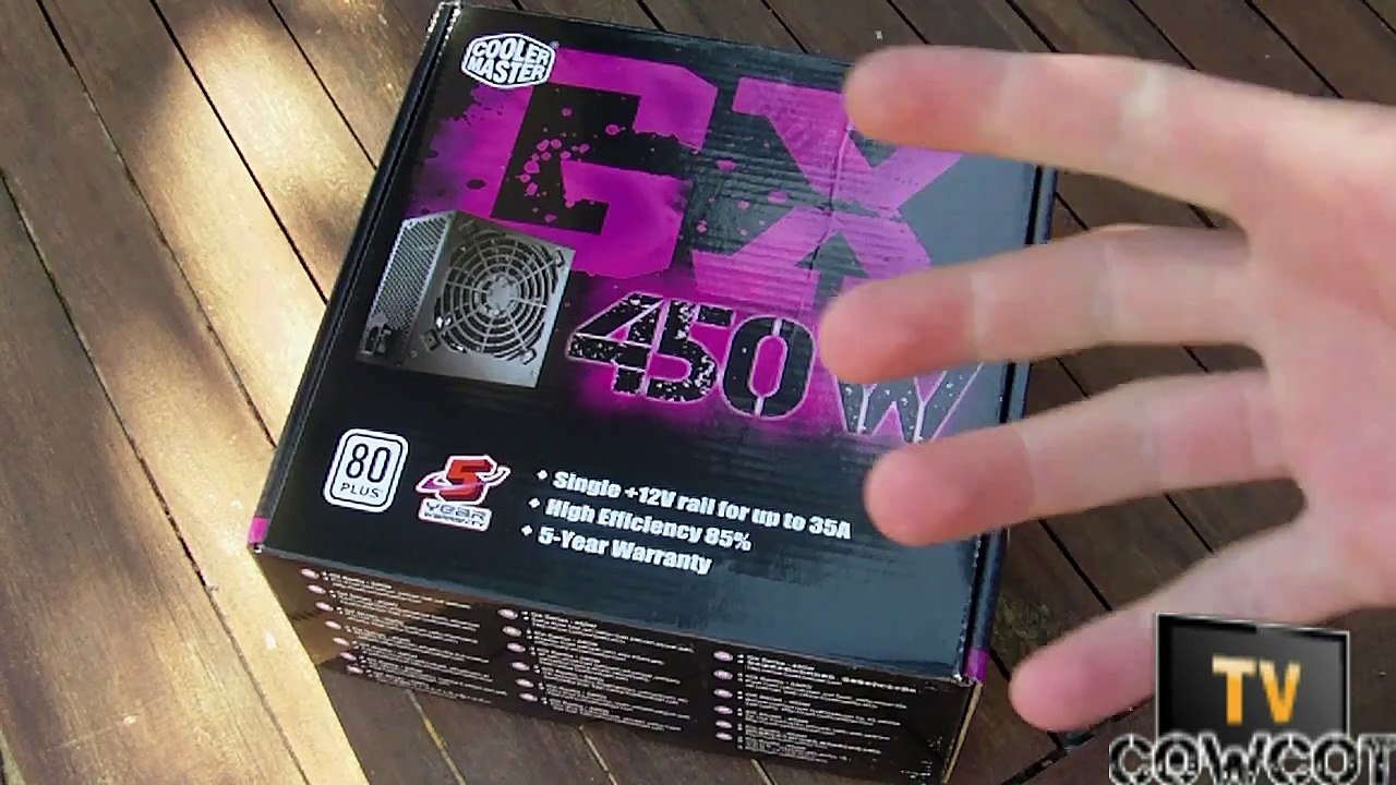 [Cowcot TV] Déballage Alimentation Cooler Master GX 450