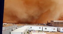 Sand Storm Shuts Down Amman Airport