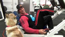 Mike O'Hearn shows you 3 different ways to do leg presses in Risto Sports lifting shoes