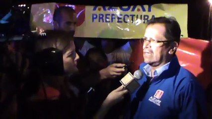 HABLA EL DELEGADO DEL PREFECTO CARRASCO