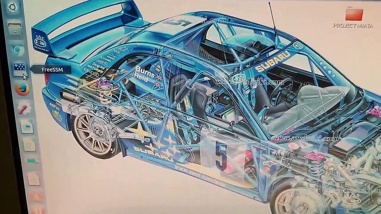 Using freessm software to diagnose Subaru impreza gt my99