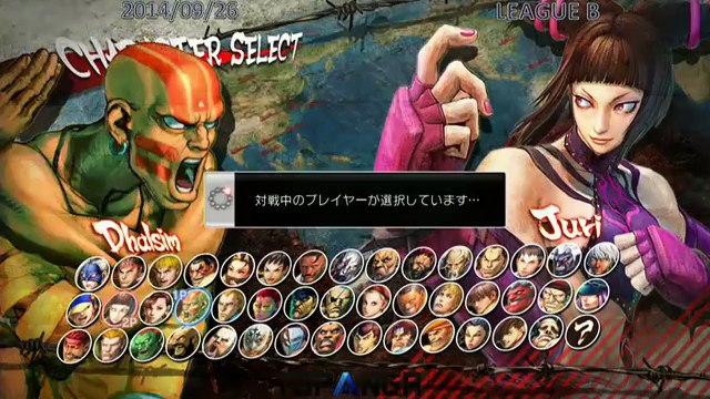 USF4 - YHC-Mochi (Dhalsim) vs Yossan (Juri) - TL4B Round2 Battle1