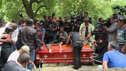 Último adiós al periodista Rubén Espinosa