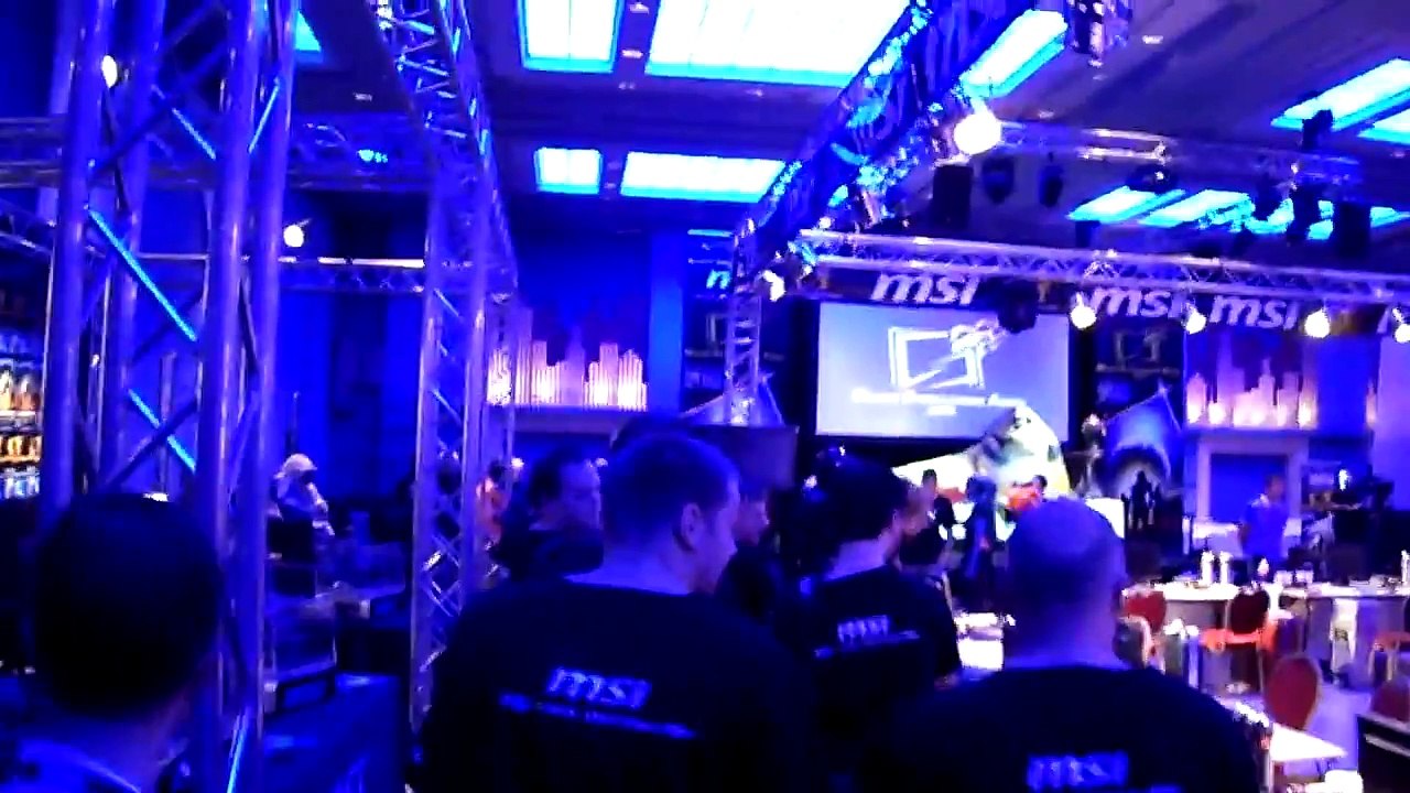 Entrée à la finale européenne MOA 2010