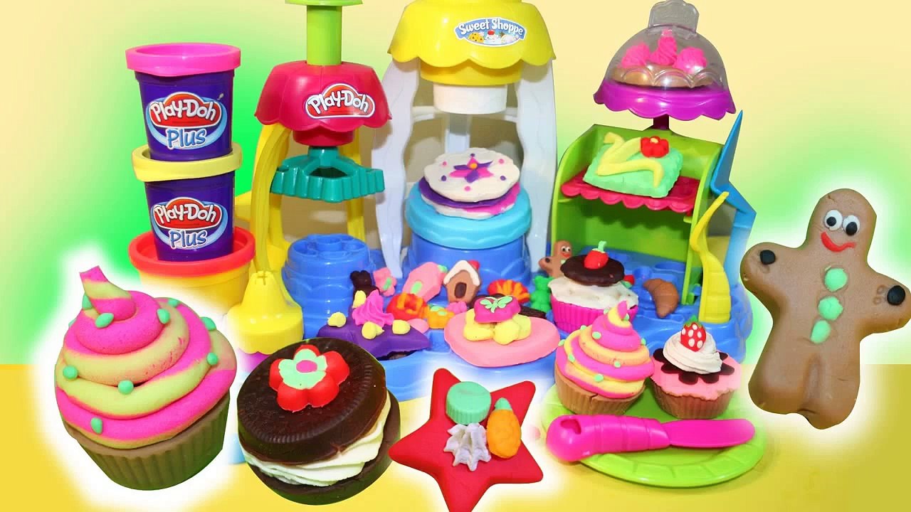 Play doh ice cream shop and cake 2024 and cupcakes