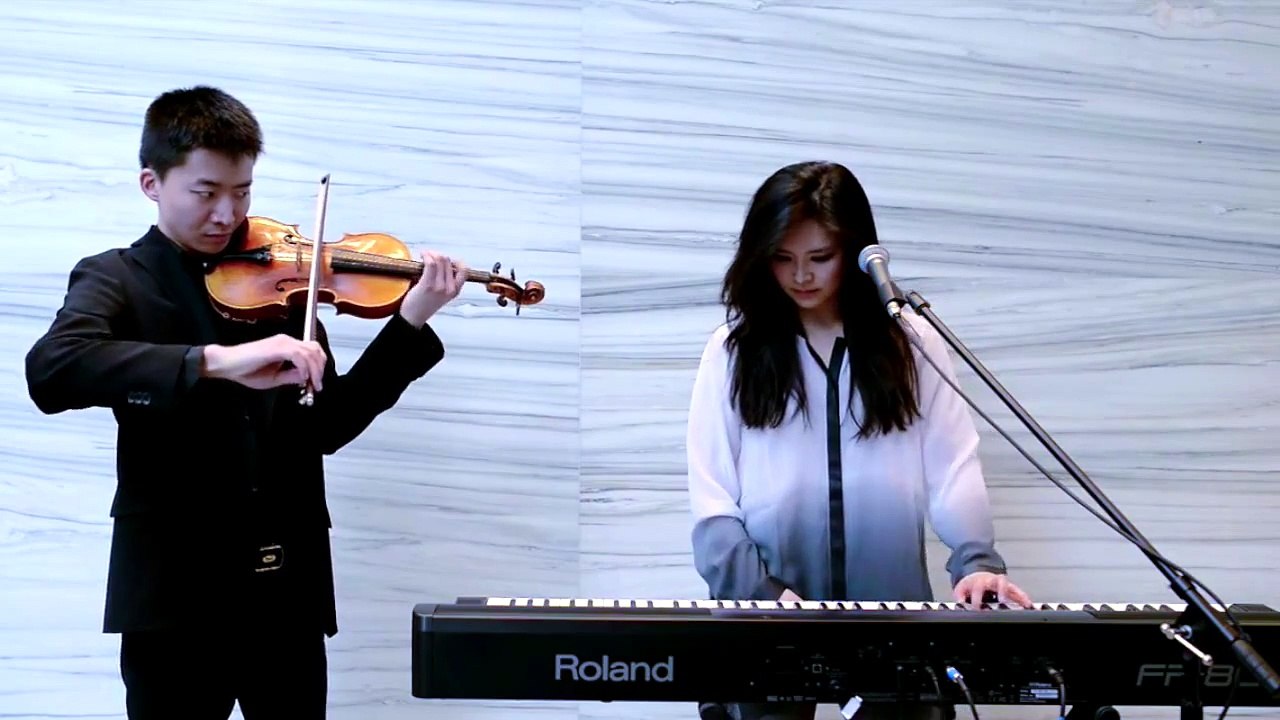 Björk -- Joga (Live Acoustic Cover: Piano, Voice and Violin)