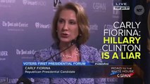 Carly Fiorina: Hillary Clinton Is A Liar