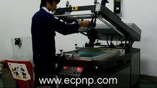 Flat Bed Screen Printing Machine