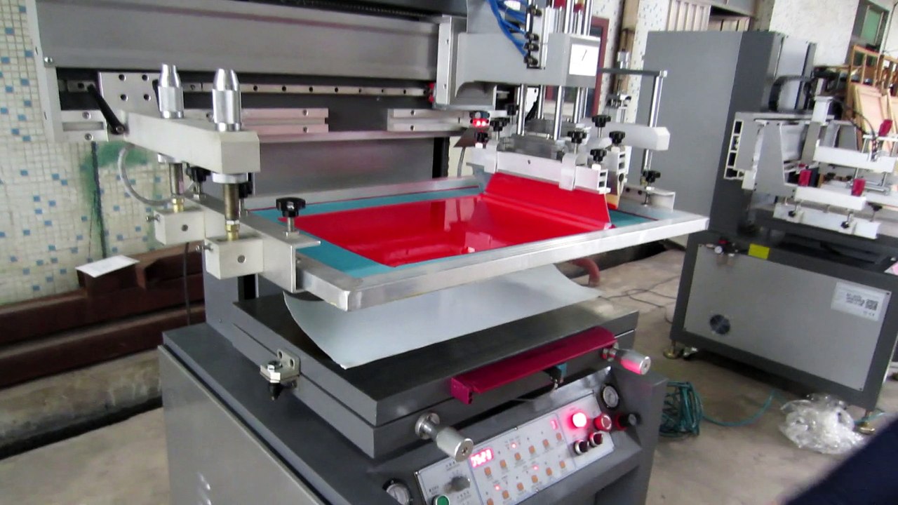 Flat Screen Printing Machine