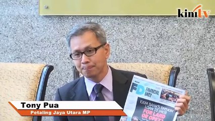 'Jelaskan perbelanjaan pinjaman RM540 juta Exim'