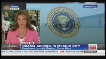 President Obama Air Force One Mexico City Mexico Arrival (May 2, 2013)