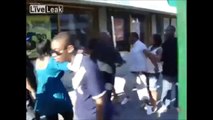 Woman Gets Knocked Out By A Man