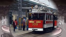 Historische Straßenbahn in Dresden - historic tram in Germany