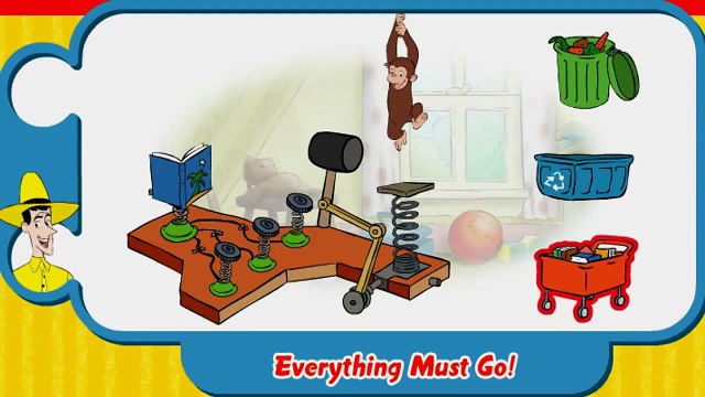 Curious George Everything Must Go Cartoon Animation PBS Kids Game Play Walkthrough