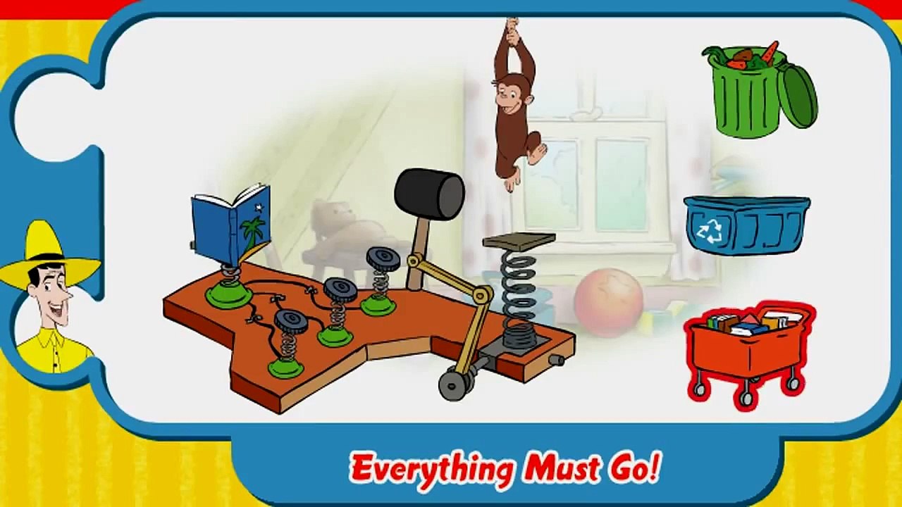Curious George Everything Must Go Cartoon Animation PBS Kids Game Play Walkthrough