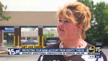 Protecting your bank account from identity thieves