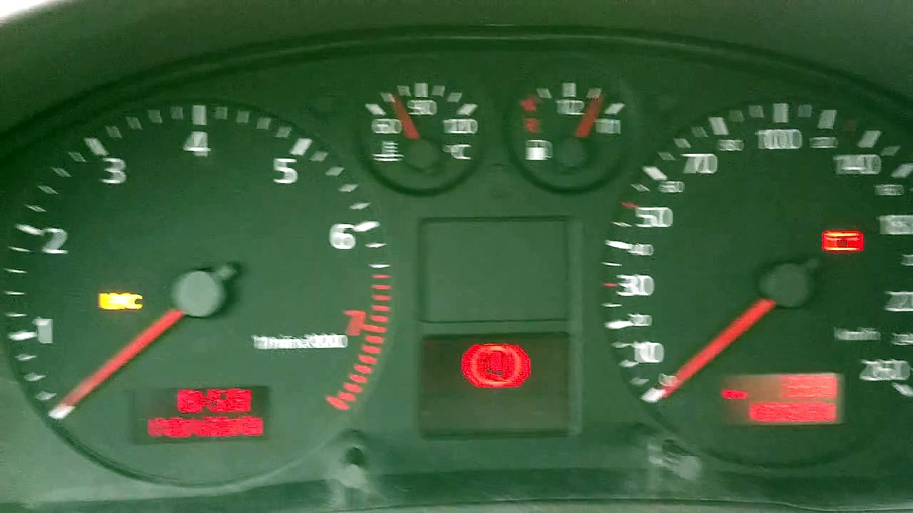 Audi A4 Instrument Cluster problem (1.8T quattro, B5, 2000)