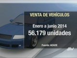 La venta de autos se redujo en el primer semestre del año